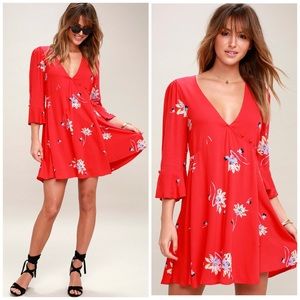 • PRICE FIRM • Free People Floral Dress